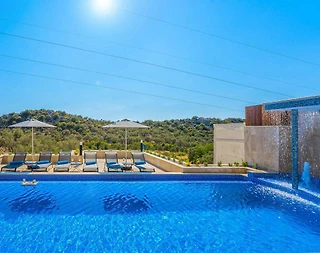 Kaş Bezirgan'da Huzurlu Doğada, Özel Havuzlu, Lüks Villa - 4