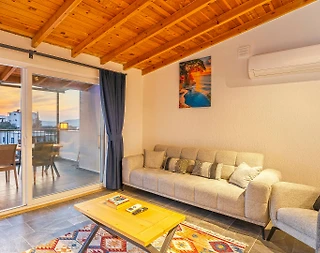 Kalkan Kördere 'de Elverişli Konumda, Jakuzili, Kiralık Daire - 4