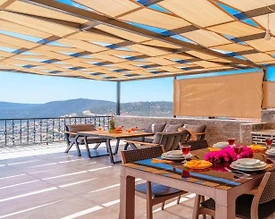 Kaş Bezirgan'da Enfes Deniz Manzaralı, Özel Havuzlu, Ferah Suit - 3