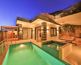 Kalkan Kördere'de Balayı Çiftlerine Uygun, Özel Havuzlu, Kiralık Villa - 3