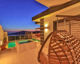 Kalkan Kördere'de Balayı Çiftlerine Uygun, Özel Havuzlu, Kiralık Villa - 1