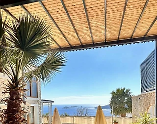 Kaş Bezirgan'da Enfes Deniz Manzaralı, Özel Havuzlu, Konforlu Villa - 5