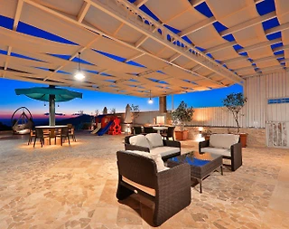 Kalkan Kördere'de Deniz Manzaralı, Özel Havuzlu, Saunalı Villa - 5