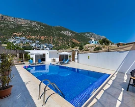 Kaş Bezirgan'da Doğa İle İç İçe, Özel Havuzlu, Konforlu Villa - 2