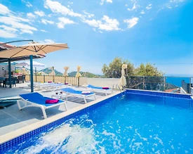 Kalkan Kördere'de Geniş Ailelere Uygun, Özel Havuzlu, Olanaklı Villa - 3