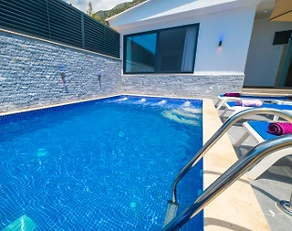 Kalkan Kördere'de Geniş Ailelere Uygun, Özel Havuzlu, Olanaklı Villa - 5