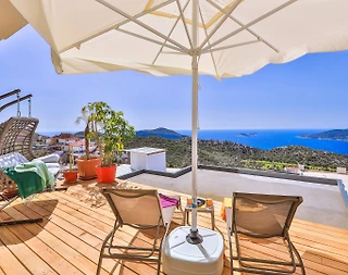 Kalkan Kördere'de Modern Tasarımlı, Özel Havuzlu, Jakuzili Villa - 5