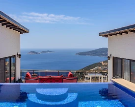 Kaş Bezirgan'da Balayı Çiftlerine Uygun, Özel Havuzlu, Kiralık Villa - 2