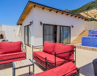 Kaş Bezirgan'da Balayı Çiftlerine Uygun, Özel Havuzlu, Kiralık Villa - 5