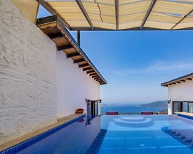 Kaş Bezirgan'da Balayı Çiftlerine Uygun, Özel Havuzlu, Kiralık Villa - 3