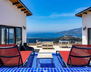 Kaş Bezirgan'da Balayı Çiftlerine Uygun, Özel Havuzlu, Kiralık Villa - 1