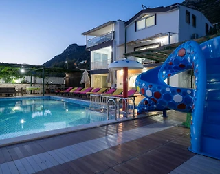 Kalkan Kördere'de Panoramik Deniz Manzaralı, Özel Havuzlu, 7+1 Villa - 4