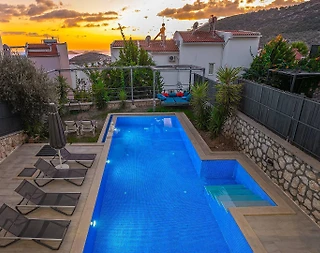 Kaş Kalkan'da Erişilebilir Konumda, Özel Havuzlu, Ferah Villa - 4