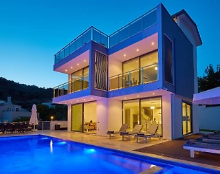 Kaş Kalkan'da Deniz Manzaralı, Özel Havuzlu, Lüks Villa - 1