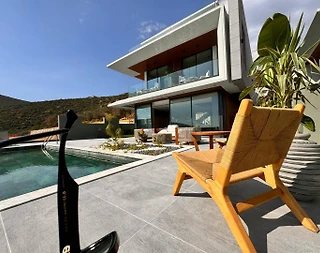 Kaş Kalkan'da Deniz Manzaralı, Özel Havuzlu, Modern Villa - 1