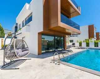 Kaş Kalamar Bölgesinde Deniz Manzaralı, Özel Havuzlu, Lüks Villa - 2