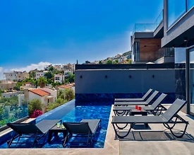 Kaş Kalkan'da Elverişli Konumda, Özel Havuzlu, Lüks Villa - 3