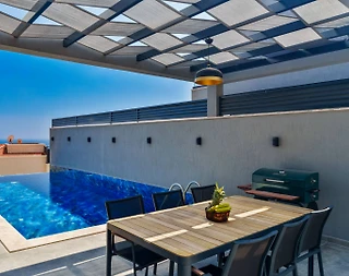 Kaş Kalkan'da Elverişli Konumda, Özel Havuzlu, Lüks Villa - 4