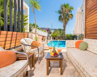 Kaş Kalkan'da Merkezi Konumda, 2 Kişilik, Kiralık Suit - 3