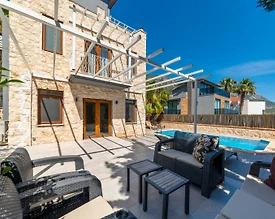 Kalkan Merkez'de Muhteşem Deniz Manzaralı, Özel Havuzlu, Kiralık Villa - 3