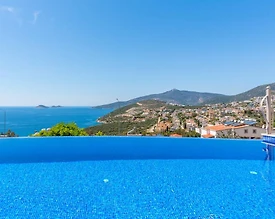 Kaş Kalkan'da Merkezi Konumda, Özel Havuzlu, Deniz Manzaralı Villa - 3