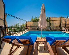 Kaş Kalkan'da Doğayla Baş Başa, Özel Havuzlu, Modern Villa - 2