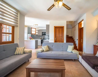 Kaş Kalkan'da Doğayla Baş Başa, Özel Havuzlu, Modern Villa - 5