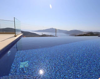 Kalkan Bezirgan'da Deniz Manzaralı, Özel Havuzlu, Balayı Villası - 4