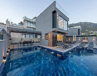 Kaş Kalkan'da Kalabalık Ailelere Uygun, Özel Havuzlu, Kiralık Villa - 5