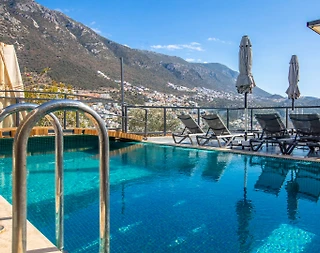 Kaş Kalkan'da Merkezi Konumda, Özel Havuzlu, Modern Villa - 4