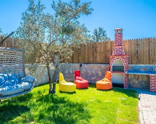 Kaş Palamut'ta Yemyeşil Geniş Bahçeli, Özel Havuzlu, Kiralık villa - 5