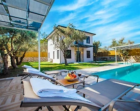 Kalkan Patara'da Geniş Alan İçerisinde, Özel Havuzlu, Lüks Taş Ev - 3