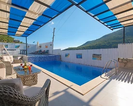 Kaş Sarıbelen'de Çekirdek Ailelere Uygun, Özel Havuzlu, 2+1 Villa - 2