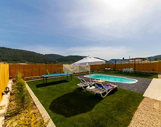 Kalkan Sarıbelen'de Doğa İçerisinde, Özel Havuzlu, Jakuzili Bungalov - 4