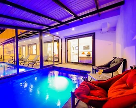 Kaş Bezirgan'da Doğa İle İç İçe, Özel Havuzlu, Kiralık Villa - 3