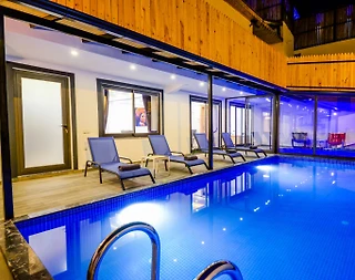 Kaş Bezirgan'da Doğa İle İç İçe, Özel Havuzlu, Şık Villa - 4