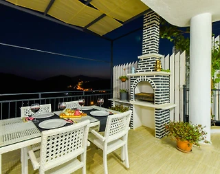 Kaş Bezirgan'da Yeşillikler İçinde, Özel Havuzlu, Modern Villa - 4