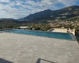 Kaş Bezirgan'da Deniz Manzaralı, Özel Havuzlu, 8 Kişilik Villa - 2