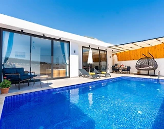 Kalkan Ulugöl'de Enfes Doğa İçerisinde, Özel Havuzlu, Balayı Villası - 2