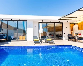 Kalkan Ulugöl'de Enfes Doğa İçerisinde, Özel Havuzlu, Balayı Villası - 3