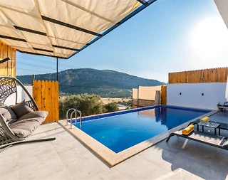 Kalkan Ulugöl'de Enfes Doğa İçerisinde, Özel Havuzlu, Balayı Villası - 4