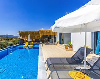 Kaş Bezirgan'da Çekirdek Ailelere Uygun, Özel Havuzlu, Konforlu Villa - 3