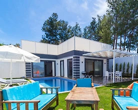 Kaş Üzümlü'de Çekirdek Ailelere Uygun, Özel Havuzlu, Lüks Villa - 2