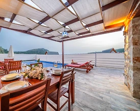 Kalkan Üzümlü'de Balayı Çiftlerine Uygun, Özel Havuzlu, Otantik Villa - 3