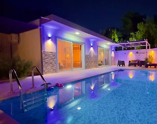 Kaş Üzümlü'de Eşsiz Doğa Manzaralı, Özel Havuzlu, Balayı Villası - 2