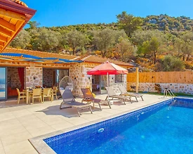 Kaş Yeşilköy'de Muhteşem Doğada, Özel Havuzlu, Modern Villa - 2