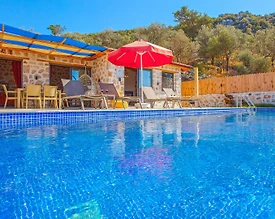 Kaş Yeşilköy'de Muhteşem Doğada, Özel Havuzlu, Modern Villa - 3