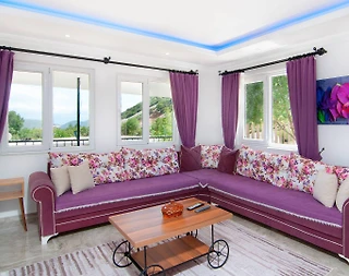 Kaş İkizce'de Sakin Konumda, Özel Havuzlu, Balayı Villası - 5