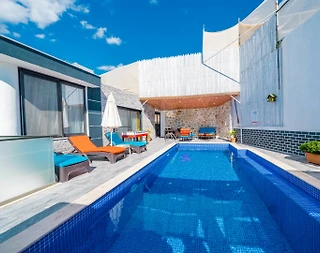 Kaş Yeşilköy'de Balayı Çiftlerine Uygun, Özel Havuzlu, Şık Villa - 3