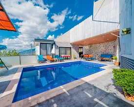 Kaş Yeşilköy'de Balayı Çiftlerine Uygun, Özel Havuzlu, Kiralık Villa - 2